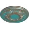 Ekena Millwork Wakefield Ceiling Medallion (Fits Canopies up to 3 5/8"), 11 3/4"OD x 1 1/4"P, Copper Green Patina CM11WACGS - alternate 4